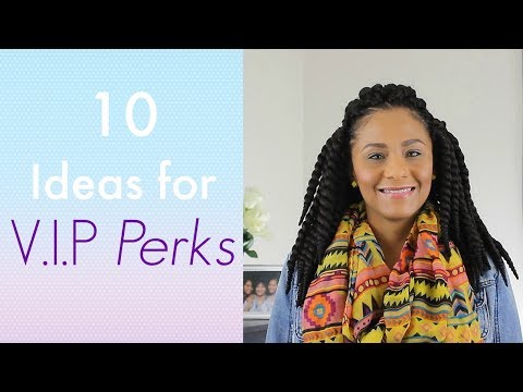 10 Ideas for V.I.P Perks! [Event Planning Tips]