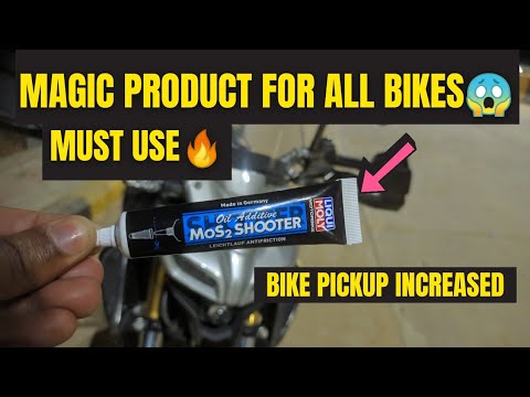 ADDING MoS2 ENGINE OIL ADDITIVE IN ENGINE😱| LIQUI MOLY MoS2 REVIEW | YAMAHA MT15