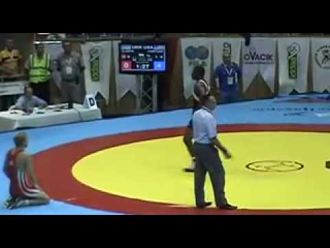96 kg freestyle: Tyrell Fortune (USA) dec. Pavlo Olinyk (Ukraine),