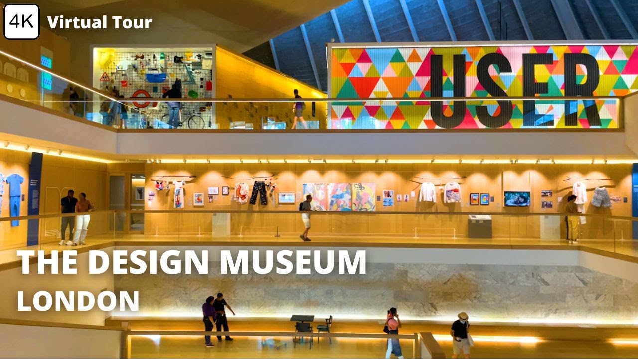 Embark on an immersive walking tour of the Design Museum.