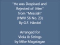 "He was Despised and Rejected of Men" (HWV 56 ...