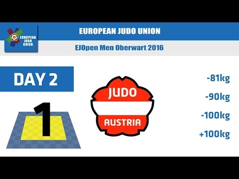 European Judo Open Men - Oberwart 2016 - Day 2 - Tatami 1