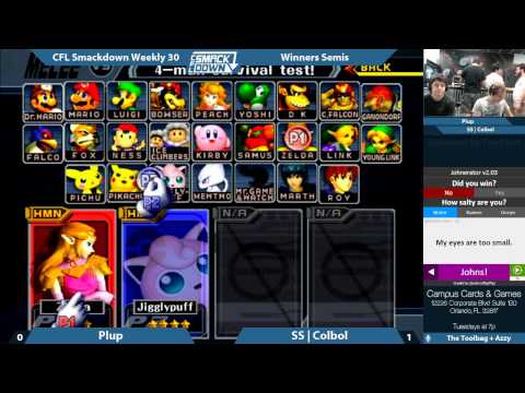 CFL Smackdown 30 - Winners Semis - Plup vs SS | Colbol