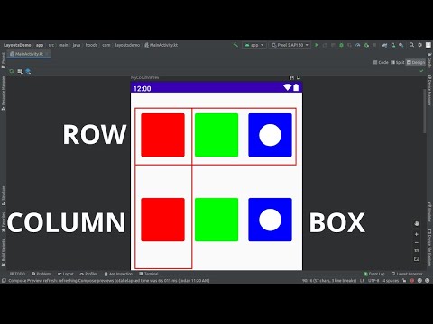 Jetpack Compose Layouts Tutorial| Android Fundamentals
