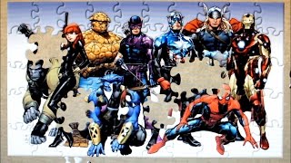 Comic Book Characters Puzzle Games Rompecabezas Quebra cabeça Juegos de niños