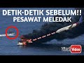 Viral VIDEO AMATIR DETIK DETIK Jatuhnya Pesawat Sriwijaya Air SJ 182 Rute Jakarta Pontianak 2021