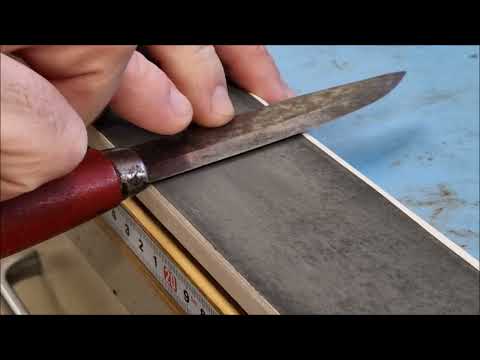 Probably the best, cheapest and simplest way to sharpen your scandi grind knife