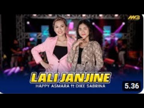 HAPPY ASMARA FEAT DIKE SABRINA DUO MAHOK - LALI JANJINE Ft.BINTANG FORTUNA ( Official Music Video )