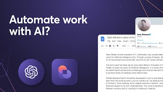 Exploring Bardeen for OpenAI-Powered Automations: Notes from an Official Tutorial
