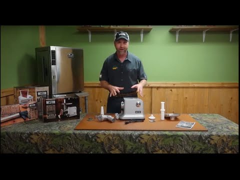 Hamilton Beach 33-1301-W Electric Meat Grinder, 1 HP 750W 120V, 2-Speed, #12 Hub, 240 lbs/hr, Plates, Sausage Stuffer 2 image