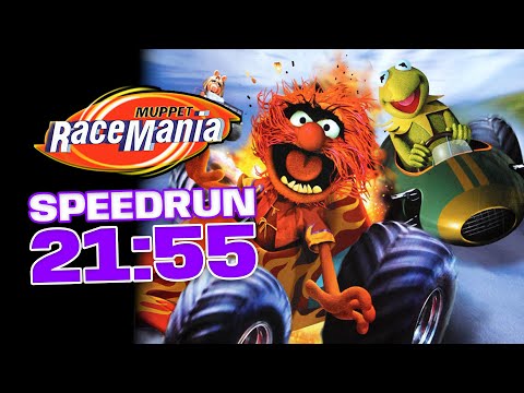 Muppet Racemania Speedrun (PS1) - 21:55