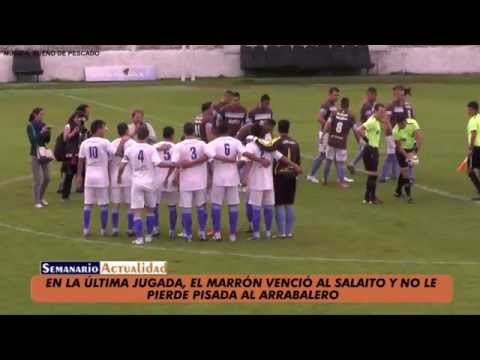 Primera D 2015   Fecha 28   Atlas 1 Argentino de Rosario 0   Resumen