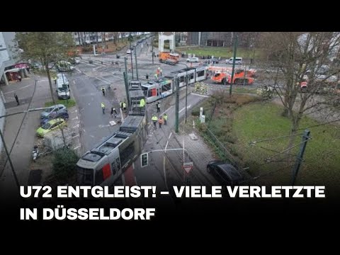 Serious tram accident in Düsseldorf: U72 derails – many injured!