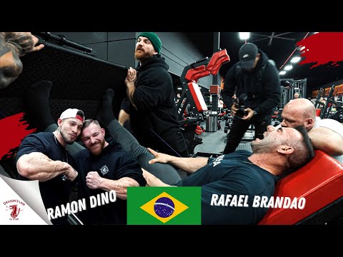 BRAZIL TAKES OVER THE DRAGONS LAIR | RAFEAL BRANDAO & RAMON DINO TRAIN LEGS