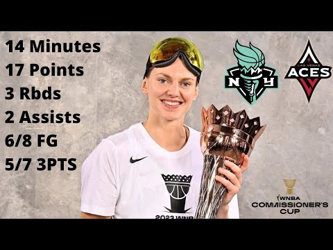 Marine Johannes 17 Points vs Las Vegas Aces - WNBA Commissioner's Cup Final 2023