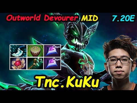 TNC KuKu - [Outworld Devourer] MIDLANE Lotus Orb Build | Dota2 7.20 Rank