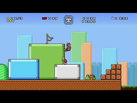 Super Mario Bros. X (SMBX2) Beta 5.2 Custom Level - Acorn Land