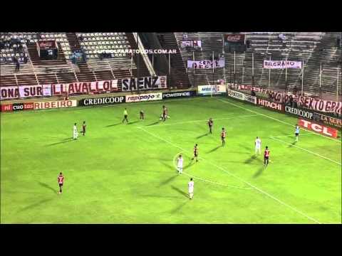 Patada de Vidal. Huracán 0 Patronato 0. Fecha 31 B Nacional. Fútbol Para Todos