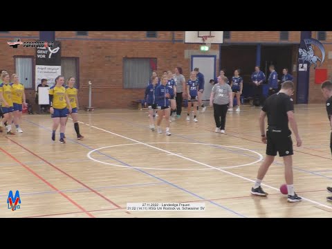 31:22 (14:11) HSG Uni Rostock vs. Schwaaner SV - 27.11.2022
