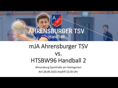 Handball OL mJA Ahrensburger TSV vs. HTSBW96 Handball 2 am 28.09.2025 15:30 Uhr