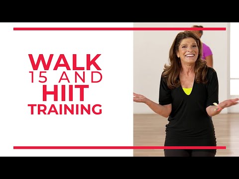 Walk 15 Leslie and Nick Hiit Training | 15 Minute Walking Workout