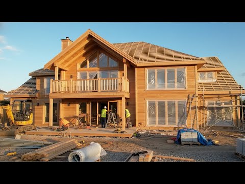 Building a Wooden House in the Wilderness with $774,000 | Living the Dream