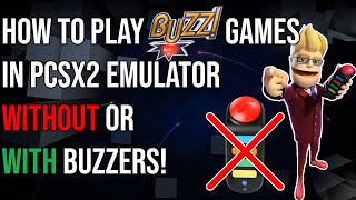 How To Play Buzz! Games in PCSX2 Without or With Buzzers!
