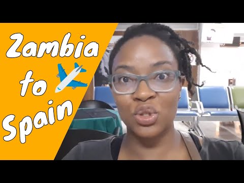 How I flew from Zambia to Spain | In'utu J. Mubanga | Zambian in Spain