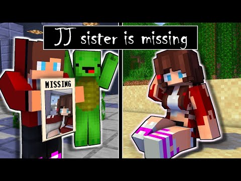 MAIZEN : Missing JJ’s Sister?! - Minecraft Animation JJ & Mikey