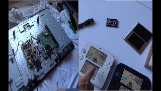 Trying to FIX a Faulty HDMI port on a TV and replacing the Nintendo 2DS screen