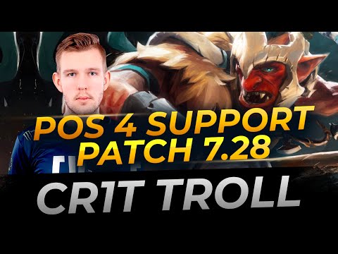 Troll Warlord Support by EG.Cr1t | Gameplay Dota 2 Replay