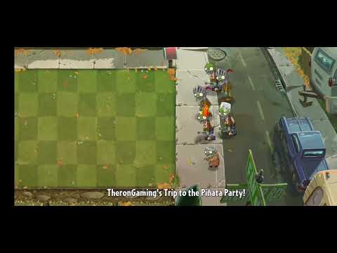 pinata party gameplay food fight !!! pvz2