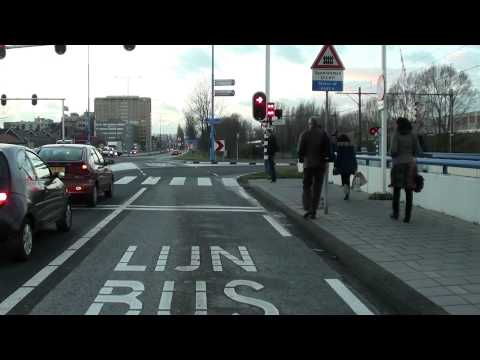 Cab ride bus; Veolia lijn 74; Zoetermeer Lansinghage-Zoetermeer CW (20141216)