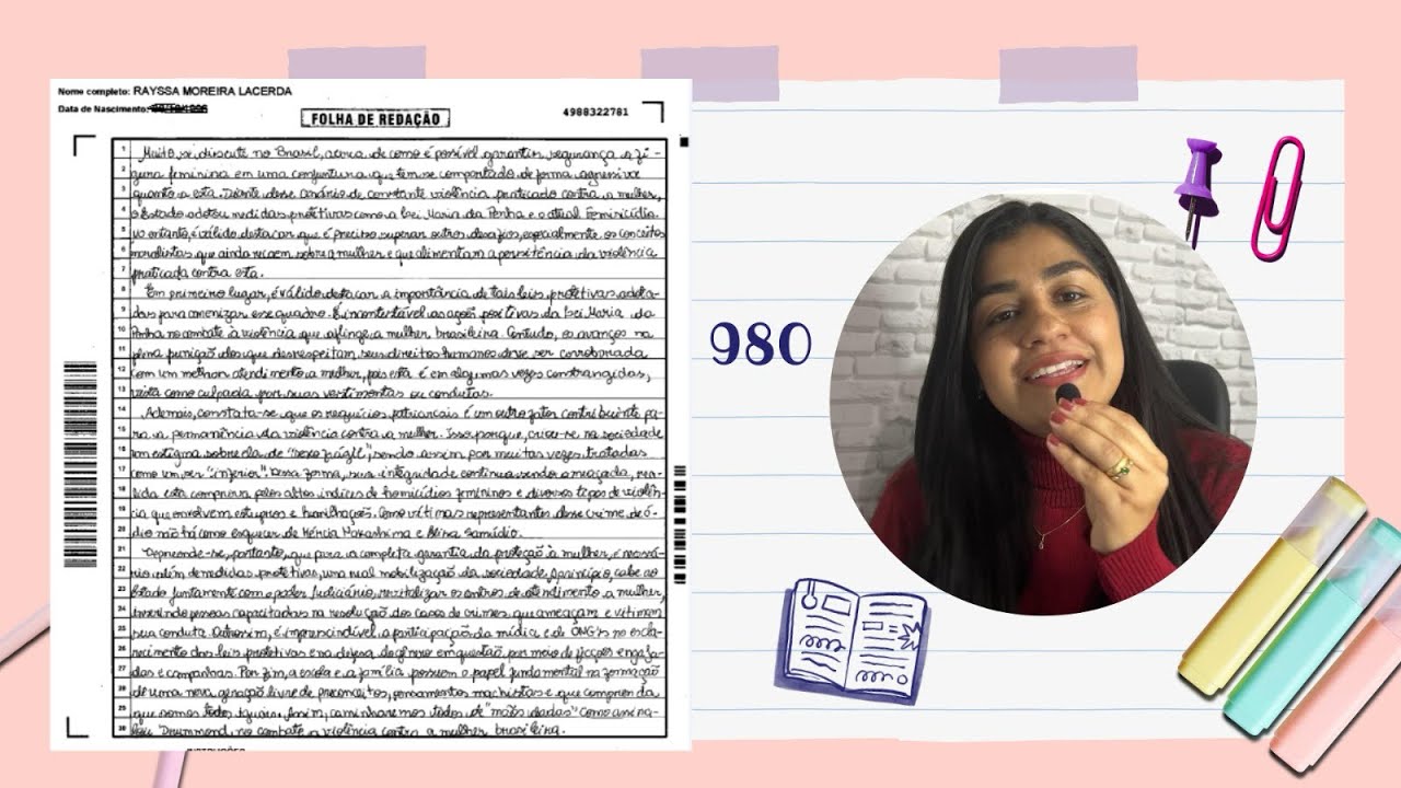 Redação 980 no ENEM! Aprenda como fazer de forma detalhada.