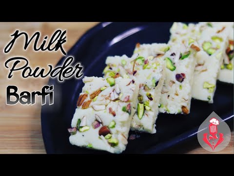 Milk Powder Barfi Recipe in Ten Mins I Minute Made Barfi for Occasions