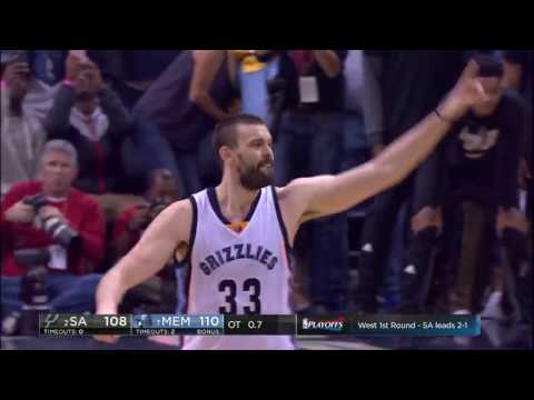 Marc Gasol's Game-Winner Caps Off Epic Finish in Memphis | April 22, 2017