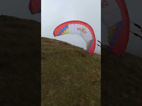 paragliding start mit skyman Speed