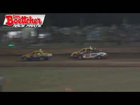 Modified Sedans - Heat 6 - Golden Helmet Series - Kingaroy Speedway - 01.05.16