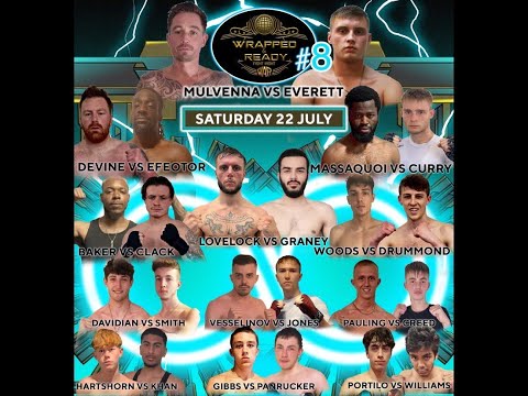 WRAPPED & READY FIGHT NIGHT #8 22.07.2023