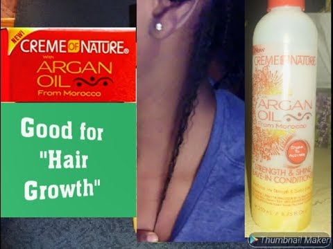 Good For "HAIR GROWTH" Creme of Nature Argan Oil Leave...