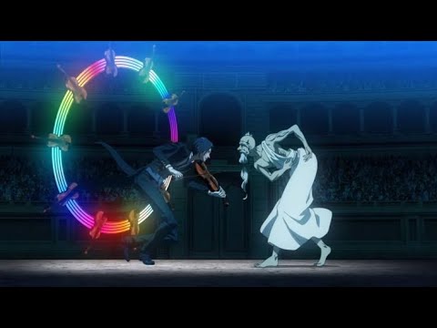 Zeus musical entrance - People and Brunhielde are shocked to see Zeus -Records of Ragnarok Episode 5