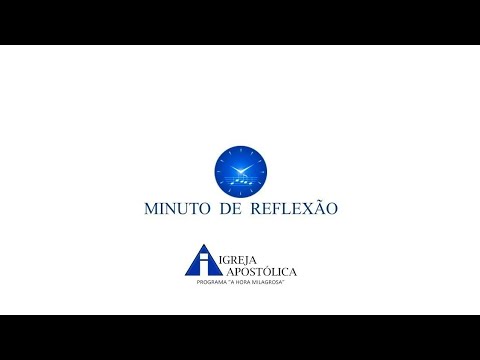 MINUTO DE REFLEXÃO - Aprendei de mim