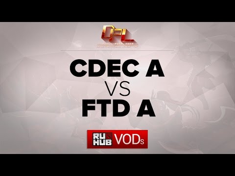 CDEC.A vs FTD.A,DPL,game 1