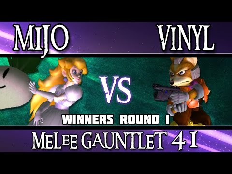Melee Gauntlet 41 - Mijo (Peach) vs Vinyl (Fox)
