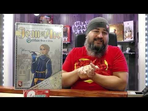 Joan Of Arc (Orleans Roll and Write) Unboxing - What's In The Box?!