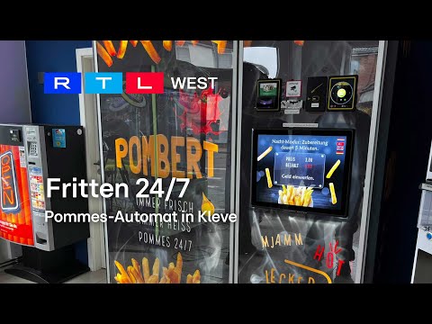 Fritten 24/7: Pommes-Automat in Kleve | RTL WEST, 28.07.2023