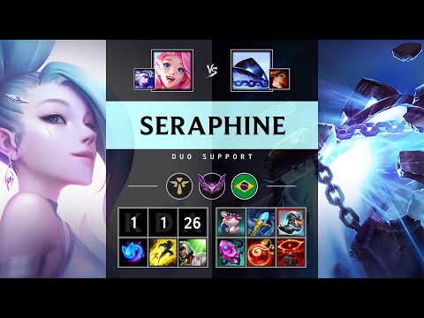 Seraphine Support vs Xerath - BR Master Patch 25.S1.1