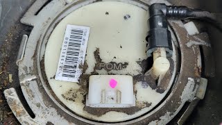 nissan rogue fuel pump removal