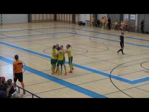 Naisten futsal-liiga 2016-2017 / 1. finaali Ilves FS vs. GFT maalikooste 18.3.2017
