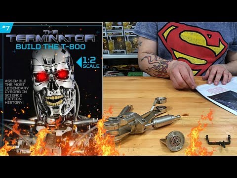Build the Terminator T-800 Issue 7 -  Upper Arm & Head Motor Joint (Speed Build )